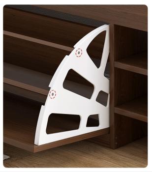 Großhandel B2B Schuhschrank Sitzhocker in einem Schuhregal